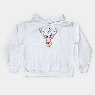 Moon Stag Kids Hoodie